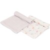 Swaddle Blanket Set, Octopus & Lavender Wave - Swaddles - 1 - thumbnail