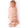 Swaddle Blanket, Watermelon - Swaddles - 6