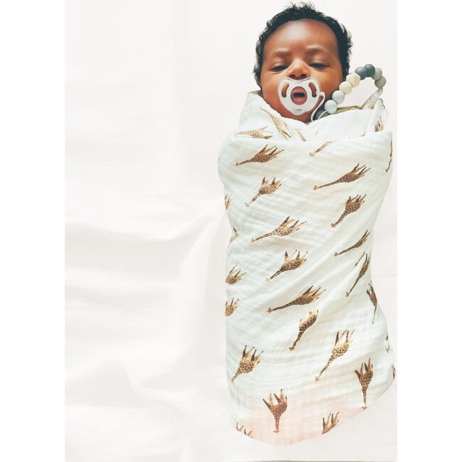 Swaddle Blanket Set, Giraffe &  Zebra - Swaddles - 3