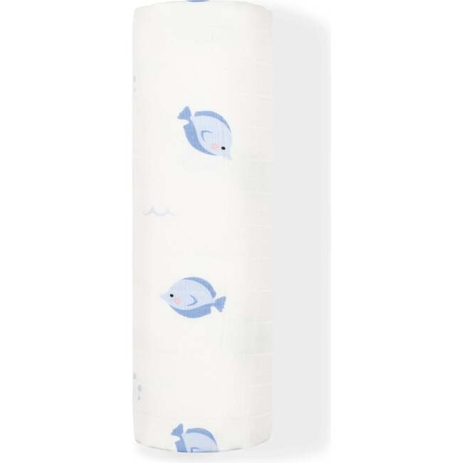 Swaddle Blanket, Fish - Swaddles - 2