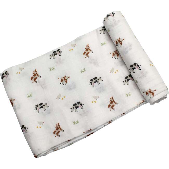 Swaddle Blanket, Cow