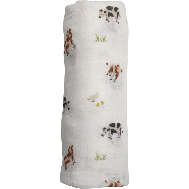 Swaddle Blanket, Cow - Swaddles - 2