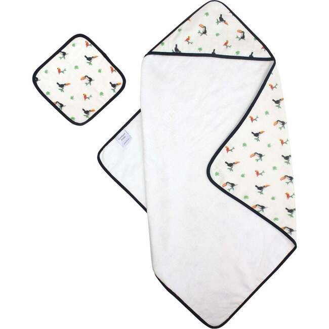 Hooded Towel Set, Toucan