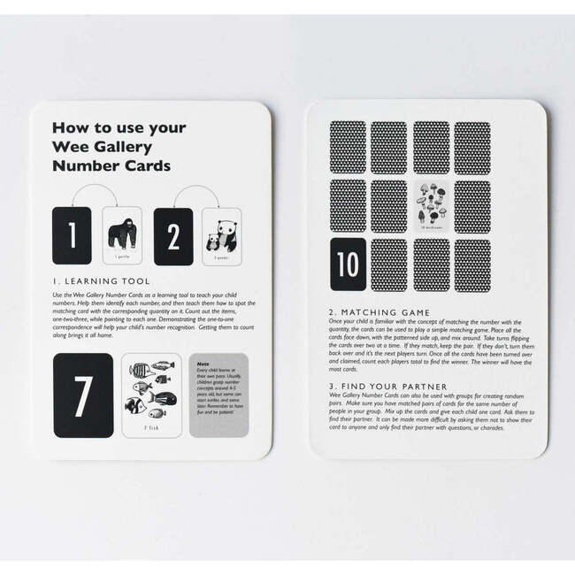 Nature Number Cards - Developmental Toys - 3