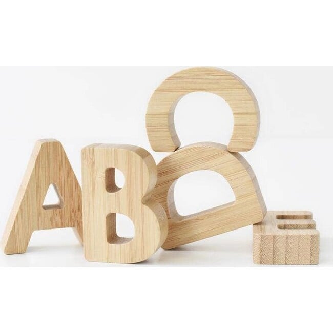 Bamboo Alphabet - Developmental Toys - 4