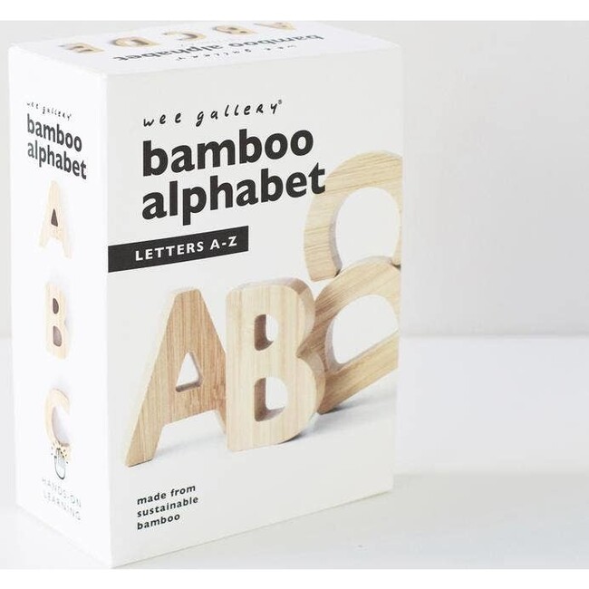 Bamboo Alphabet - Developmental Toys - 6