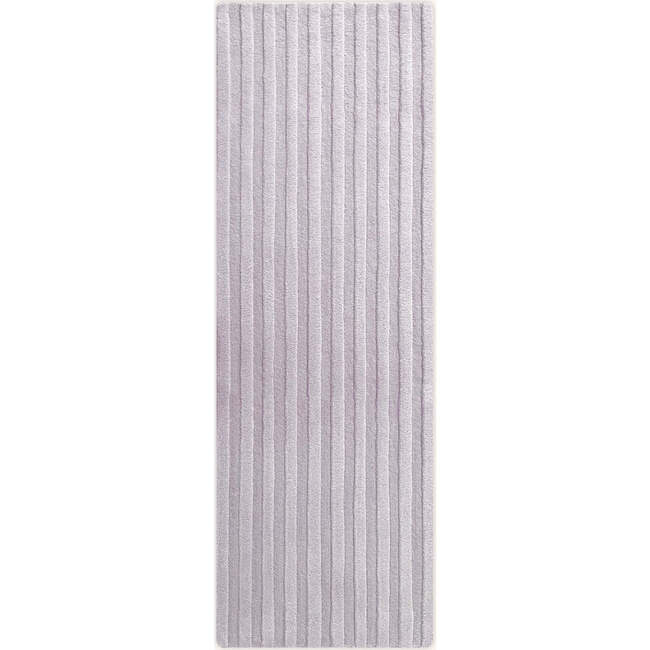 Solid Stripe Rug, Lilac