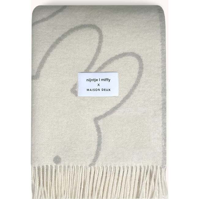 Miffy Blanket, Cloud White and Grey