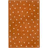 Hearts Rug, Brown and Pink - Rugs - 4