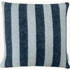 Candy Wrap Cushion, Navy and Ice Blue - Pillows - 1 - thumbnail