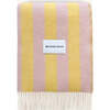 Candy Wrap Blanket, Pink and Yellow - Throws - 1 - thumbnail