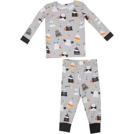 Costumed Ghost Loungewear Set, Grey