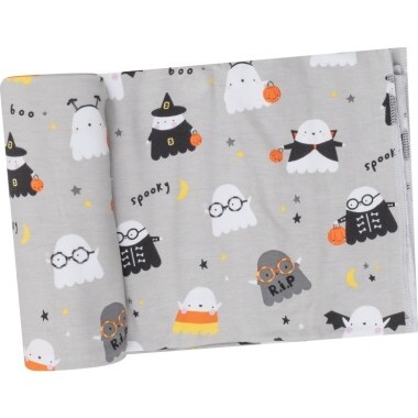 Costumed Ghost Swaddle, Grey