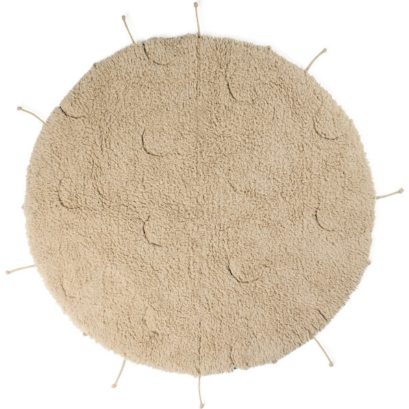 Washable Rug, Moon Multishape