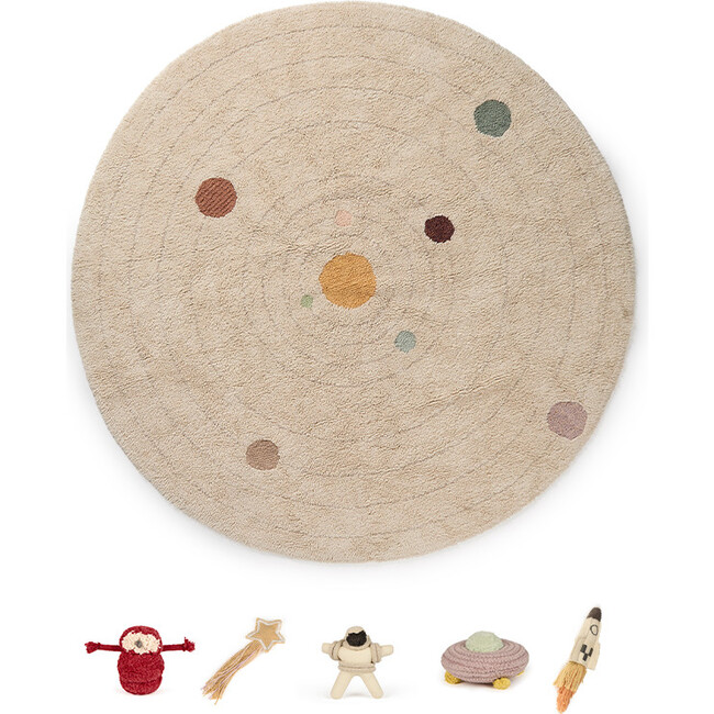 Washable Play Rug, Solar System