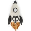 Knitted Cushion Rocket - Decorative Pillows - 1 - thumbnail