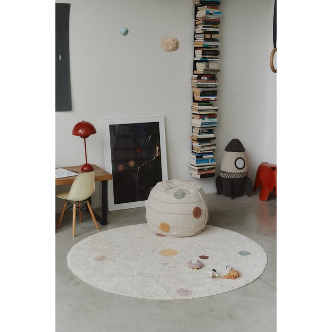 Washable Play Rug, Solar System - Rugs - 3