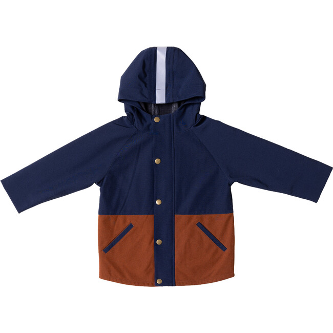 The Jamie Jacket, Midnight & Chestnut