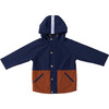 The Jamie Jacket, Midnight & Chestnut - Jackets - 1 - thumbnail