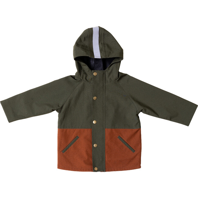 The Jamie Jacket, Olive & Chestnut