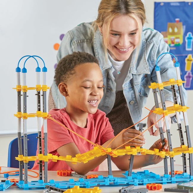 STEM Explorers™ Bridge Builders Classroom Set - STEM Toys - 4