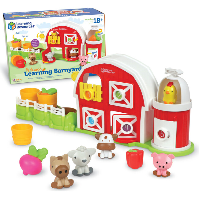 Peekaboo Learning Barnyard Playset