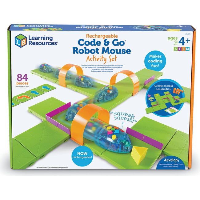 Code & Go® Robot Mouse Activity Set Rechargeable