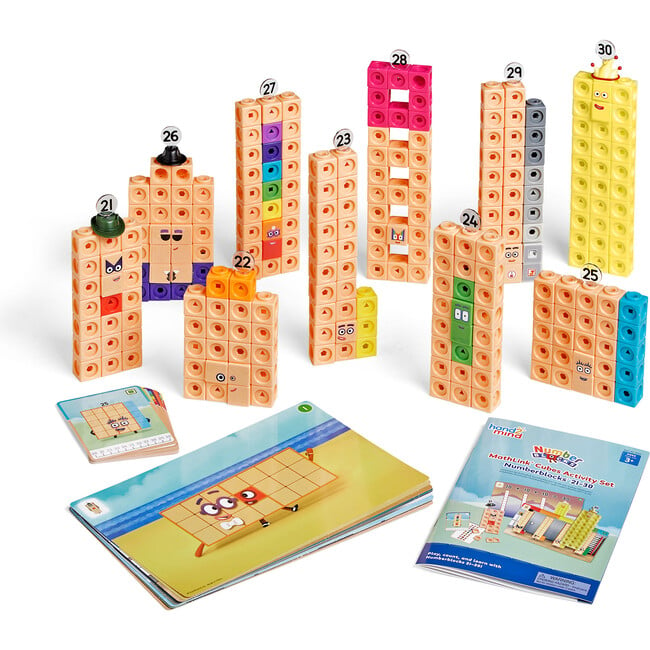 Numberblocks® MathLink® Cubes 21-30 Activity Set - STEM Toys - 3