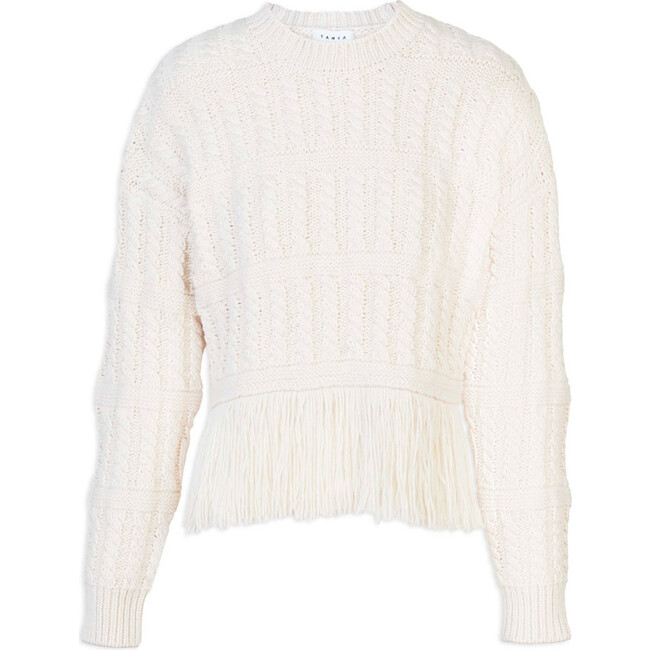 Women's Sally Sweater, Cream