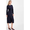 Women's Robinette Dress, Maritime Blue - Dresses - 3