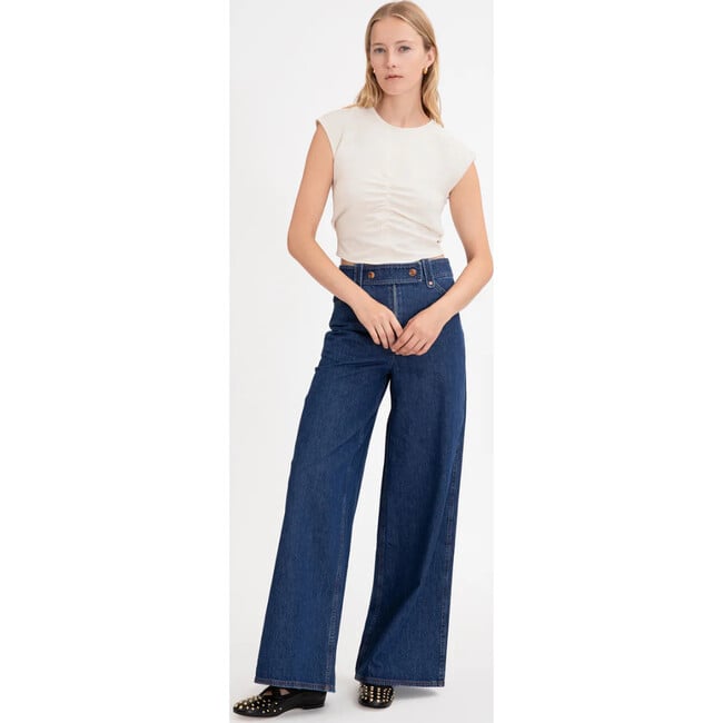 Women's Samuel Pant, Classic Indigo Blue - Jeans - 2