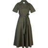 Women's Shiv Dress, Army - Dresses - 1 - thumbnail