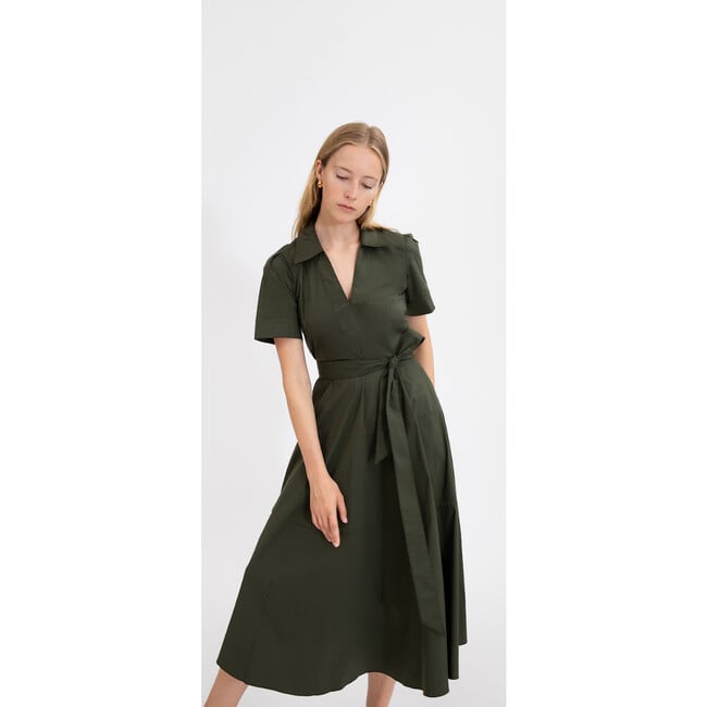 Women's Shiv Dress, Army - Dresses - 4