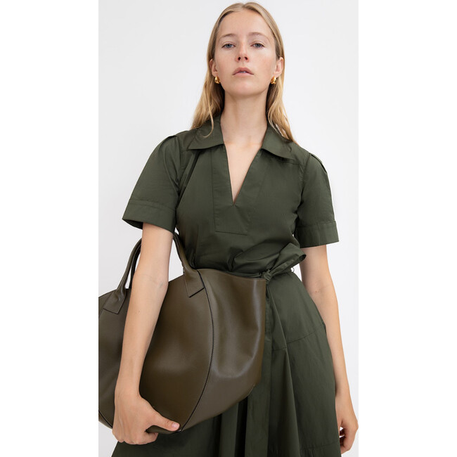 Women's Shiv Dress, Army - Dresses - 5