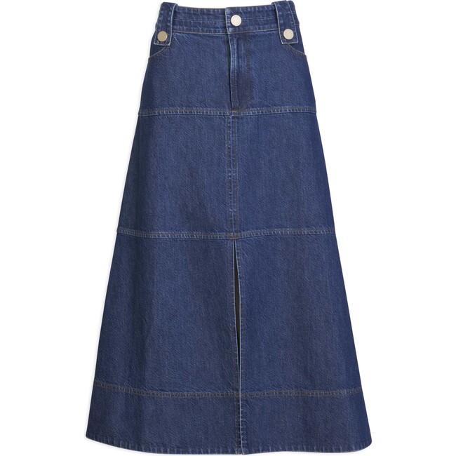 Women's Hudie Skirt, Classic Indigo Blue