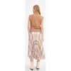 Women's Angelica Skirt, Cream/Caramel Multi - Skirts - 4