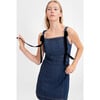 Women's Bessie Dress, Classic Indigo Blue - Dresses - 3