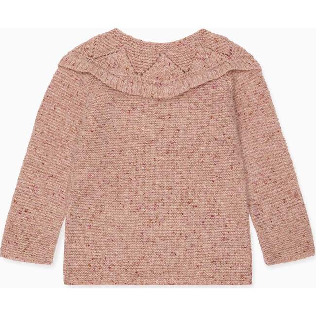 Dusty Pink Baena Merino Girl Cardigan - Cardigans - 2