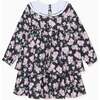 Black Floral Andrea Girl Dress - Dresses - 3