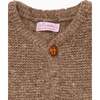 Taupe Zas Merino Baby Cardigan - Cardigans - 2