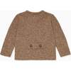 Taupe Zas Merino Baby Cardigan - Cardigans - 3