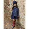 Navy Gabriela Girl Dress - Dresses - 4