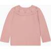 Pink Baena Merino Baby Girl Cardigan - Cardigans - 3