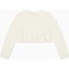 Ivory Linda Ceremony Girl Cardigan - Cardigans - 2