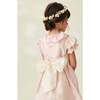 Dusty Pink Azalea Ceremony Girl Silk Dress - Dresses - 2