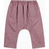 Burgundy Alex Baby Pants - Pants - 2