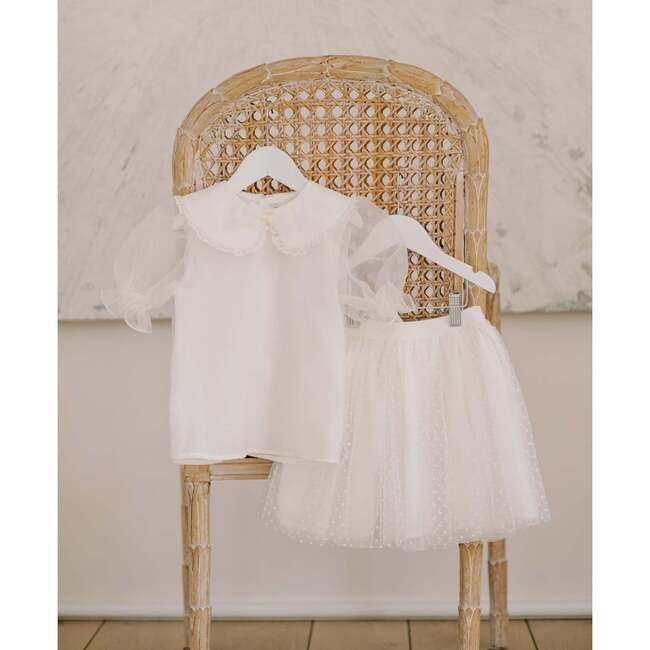 Ivory Tulipan Ceremony Girl Tulle Skirt - Skirts - 6