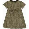 Green Floral Victoria Girl Hand-Smocked Dress - Dresses - 4