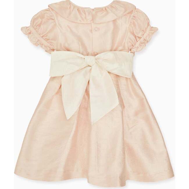 Dusty Pink Azalea Ceremony Girl Silk Dress - Dresses - 4