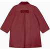 Burgundy Arrieta Girl Coat - Coats - 2